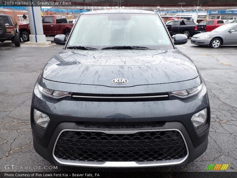 Gravity Gray / Black 2020 Kia Soul LX