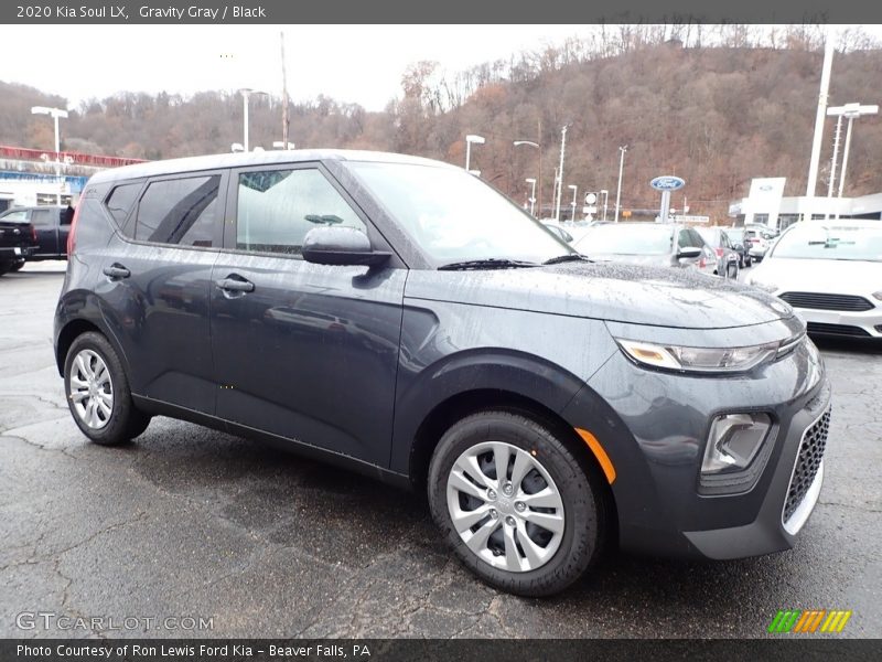 Gravity Gray / Black 2020 Kia Soul LX
