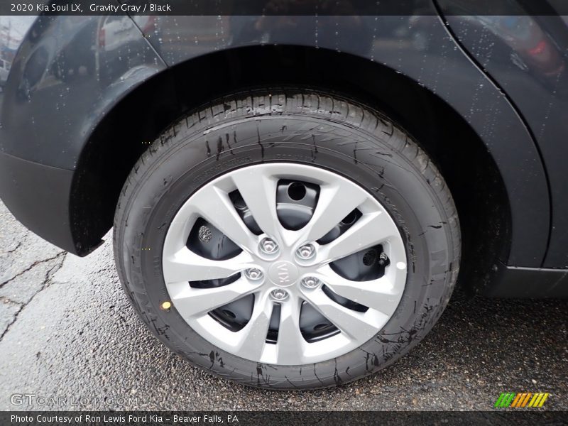 Gravity Gray / Black 2020 Kia Soul LX