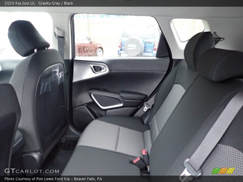 Gravity Gray / Black 2020 Kia Soul LX