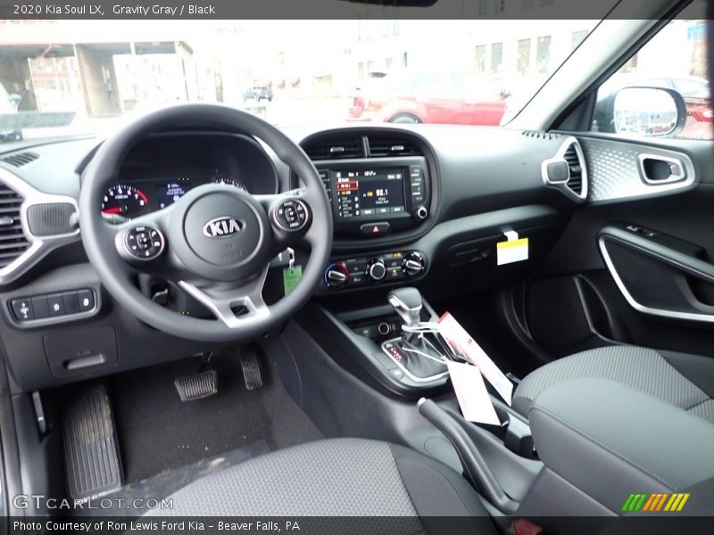 Gravity Gray / Black 2020 Kia Soul LX