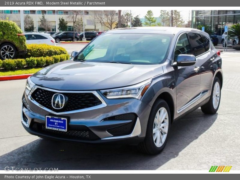 Modern Steel Metallic / Parchment 2019 Acura RDX FWD