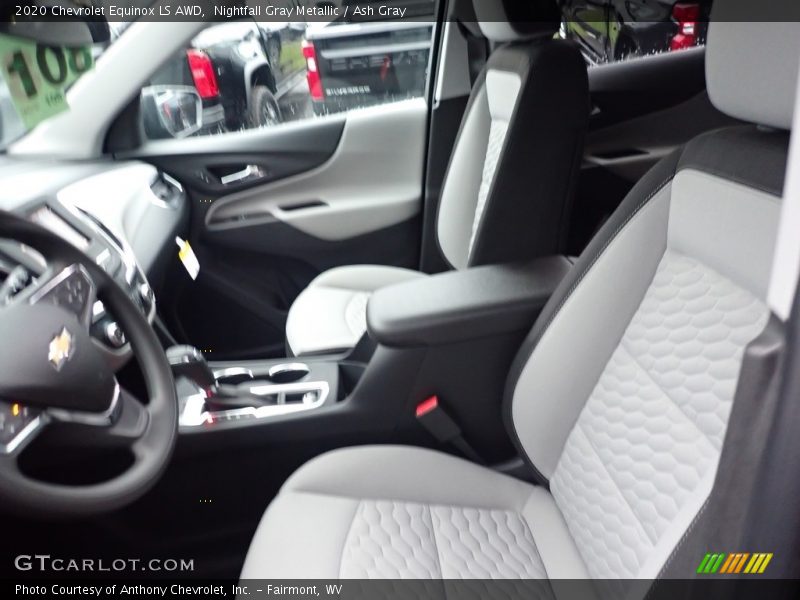 Nightfall Gray Metallic / Ash Gray 2020 Chevrolet Equinox LS AWD