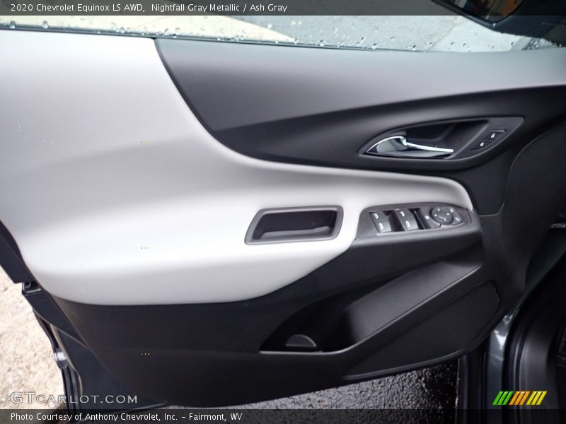 Nightfall Gray Metallic / Ash Gray 2020 Chevrolet Equinox LS AWD