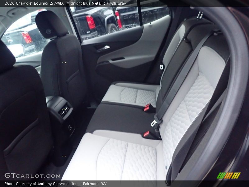 Midnight Blue Metallic / Ash Gray 2020 Chevrolet Equinox LS AWD