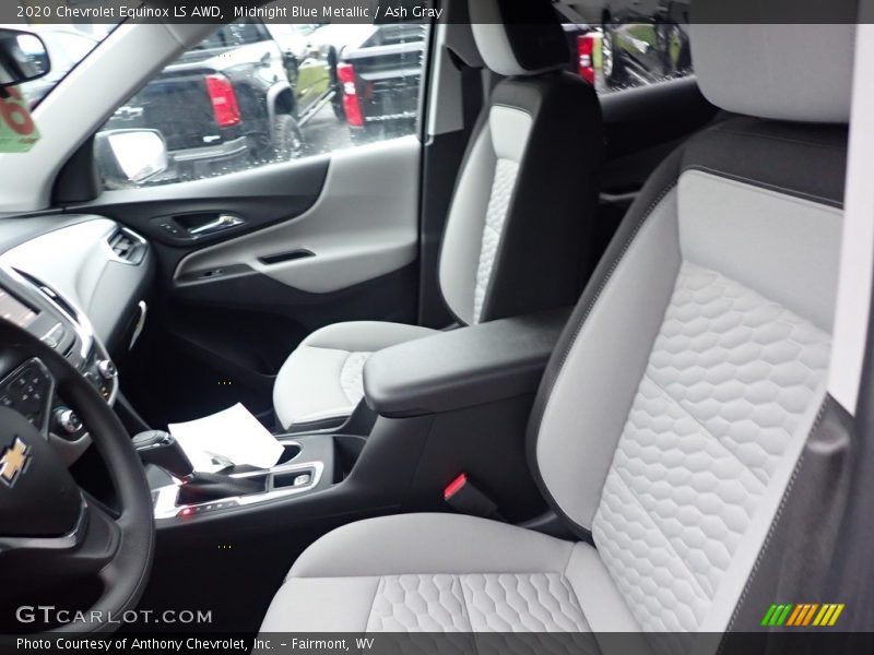 Midnight Blue Metallic / Ash Gray 2020 Chevrolet Equinox LS AWD