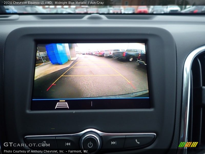 Midnight Blue Metallic / Ash Gray 2020 Chevrolet Equinox LS AWD
