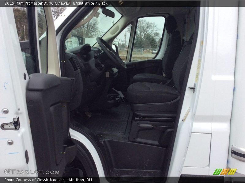 Front Seat of 2019 ProMaster 3500 Cutaway