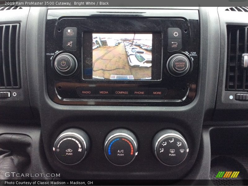 Controls of 2019 ProMaster 3500 Cutaway