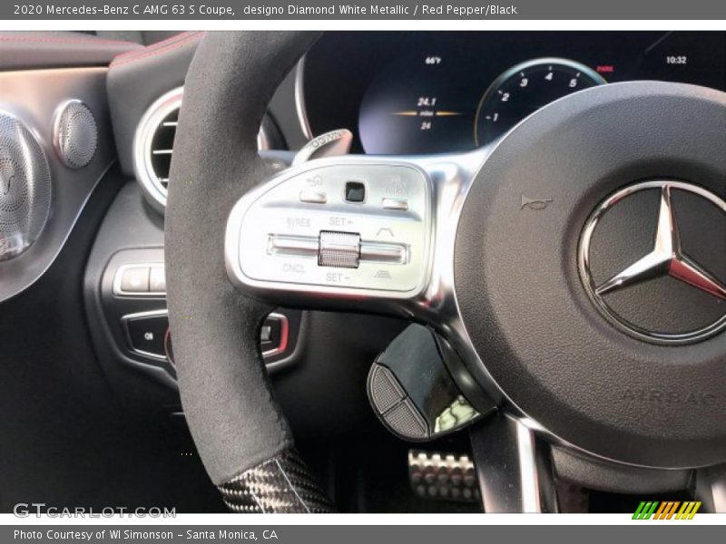  2020 C AMG 63 S Coupe Steering Wheel