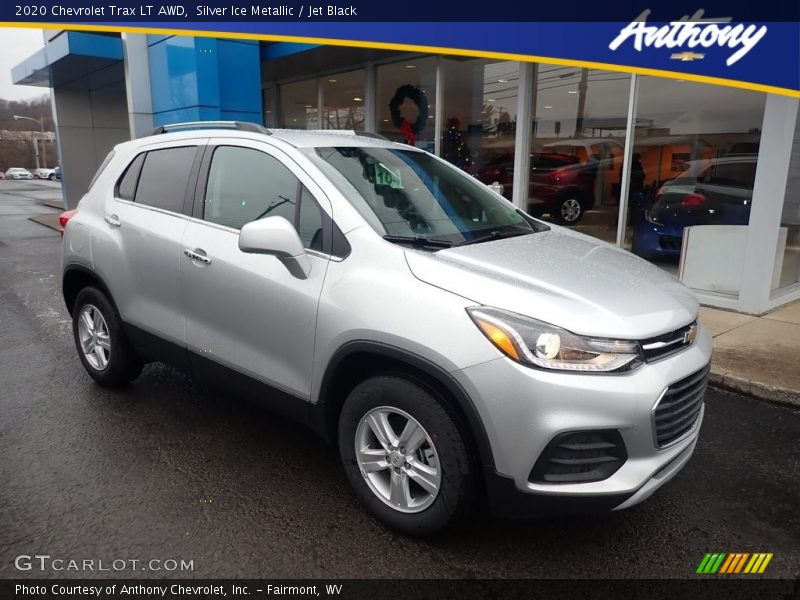 Silver Ice Metallic / Jet Black 2020 Chevrolet Trax LT AWD