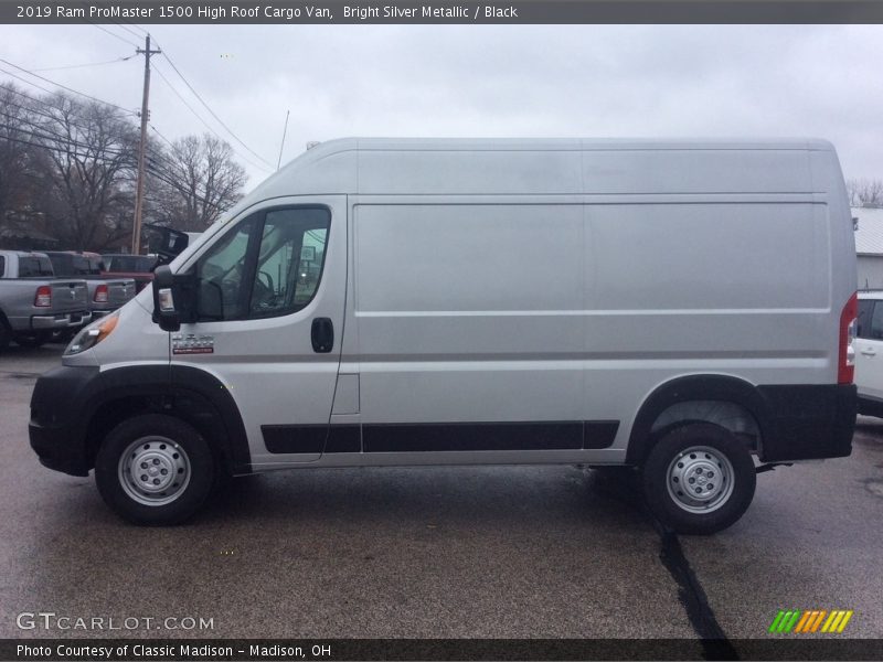  2019 ProMaster 1500 High Roof Cargo Van Bright Silver Metallic