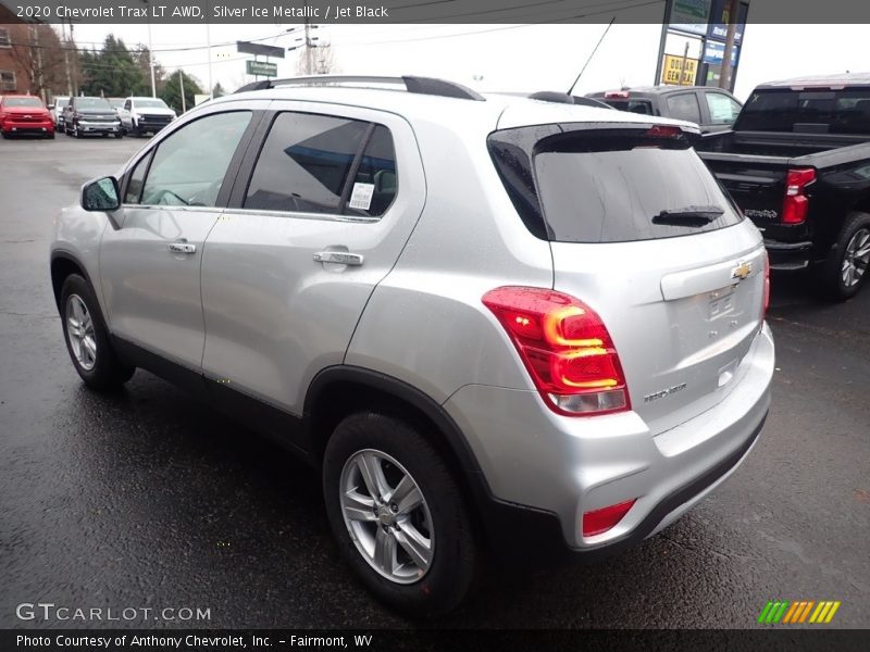 Silver Ice Metallic / Jet Black 2020 Chevrolet Trax LT AWD
