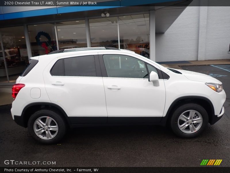 Summit White / Jet Black 2020 Chevrolet Trax LT AWD