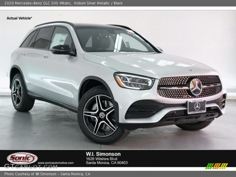 Iridium Silver Metallic / Black 2020 Mercedes-Benz GLC 300 4Matic