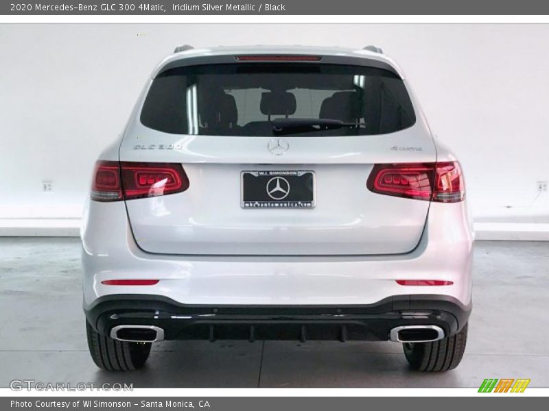 Iridium Silver Metallic / Black 2020 Mercedes-Benz GLC 300 4Matic