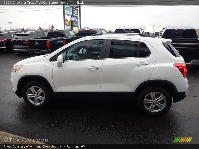 Summit White / Jet Black 2020 Chevrolet Trax LT AWD