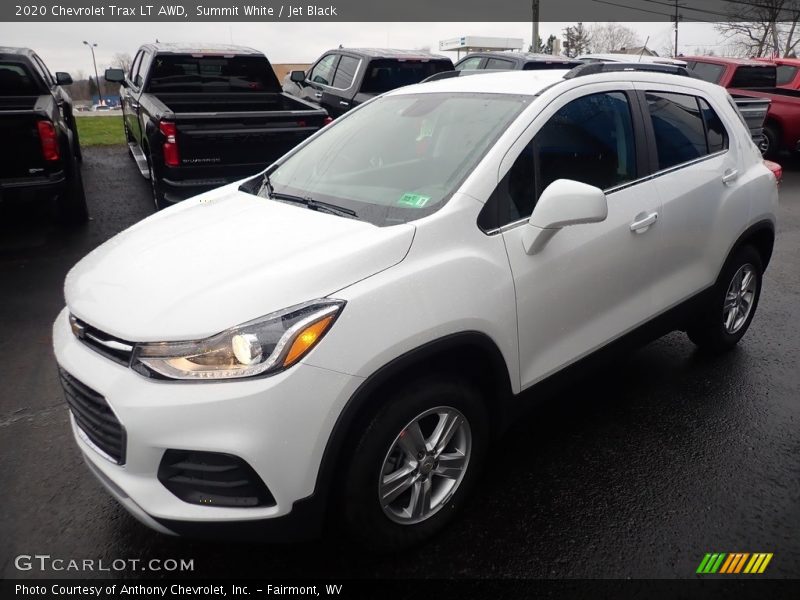 Summit White / Jet Black 2020 Chevrolet Trax LT AWD