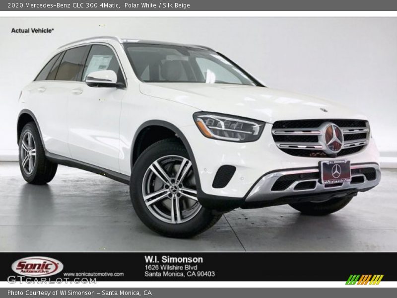 Polar White / Silk Beige 2020 Mercedes-Benz GLC 300 4Matic