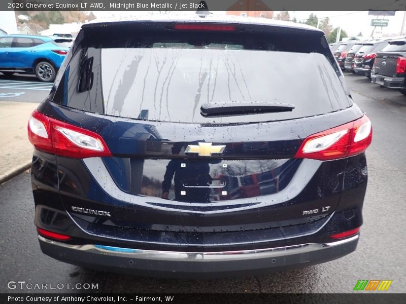 Midnight Blue Metallic / Jet Black 2020 Chevrolet Equinox LT AWD