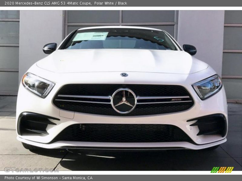 Polar White / Black 2020 Mercedes-Benz CLS AMG 53 4Matic Coupe