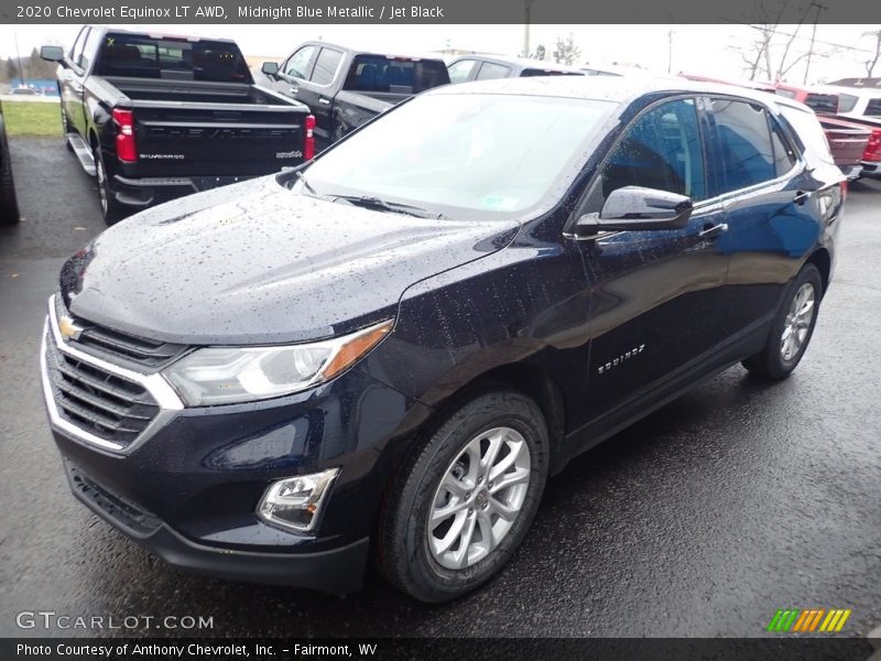 Midnight Blue Metallic / Jet Black 2020 Chevrolet Equinox LT AWD