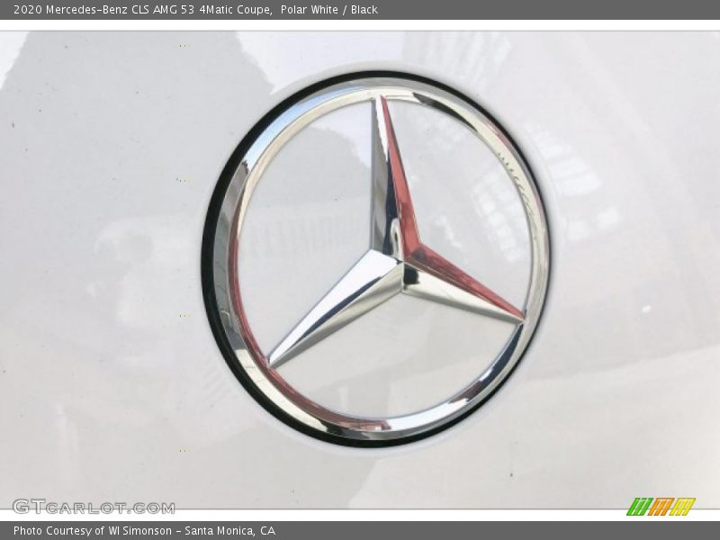 Polar White / Black 2020 Mercedes-Benz CLS AMG 53 4Matic Coupe