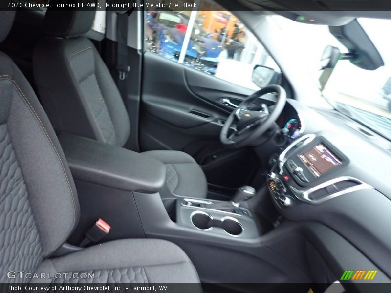 Midnight Blue Metallic / Jet Black 2020 Chevrolet Equinox LT AWD