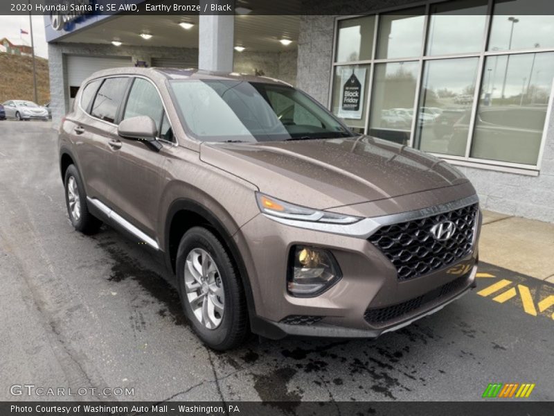Front 3/4 View of 2020 Santa Fe SE AWD