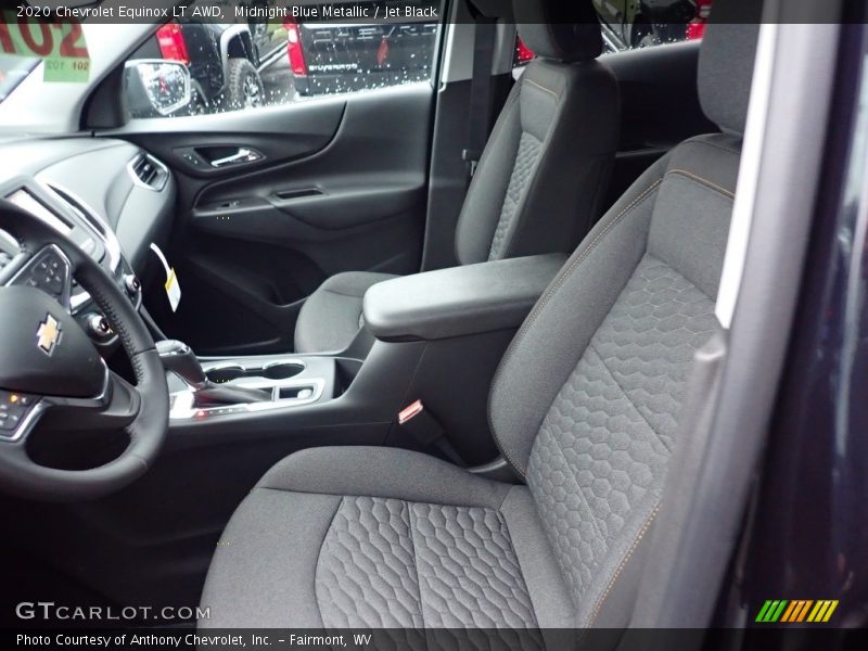 Midnight Blue Metallic / Jet Black 2020 Chevrolet Equinox LT AWD