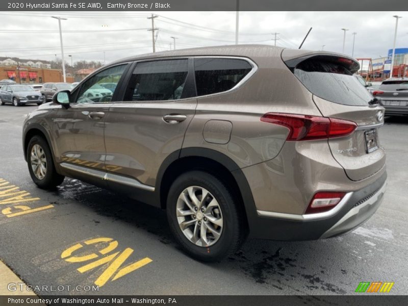 Earthy Bronze / Black 2020 Hyundai Santa Fe SE AWD