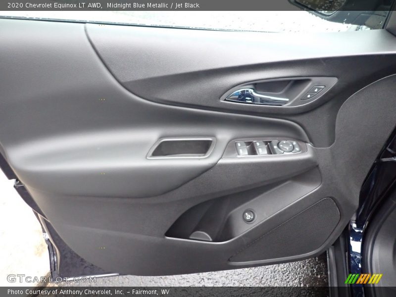 Midnight Blue Metallic / Jet Black 2020 Chevrolet Equinox LT AWD