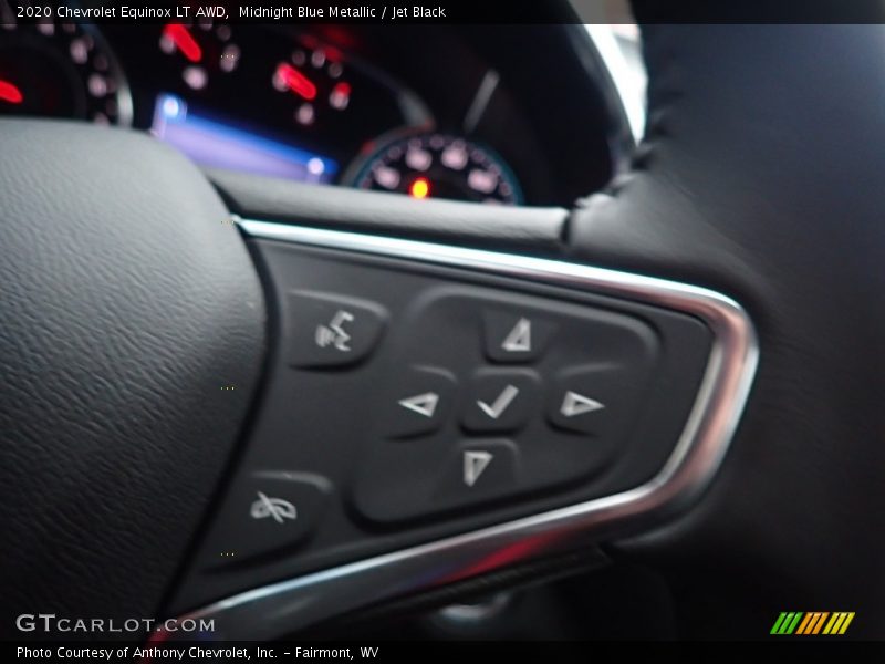 Midnight Blue Metallic / Jet Black 2020 Chevrolet Equinox LT AWD