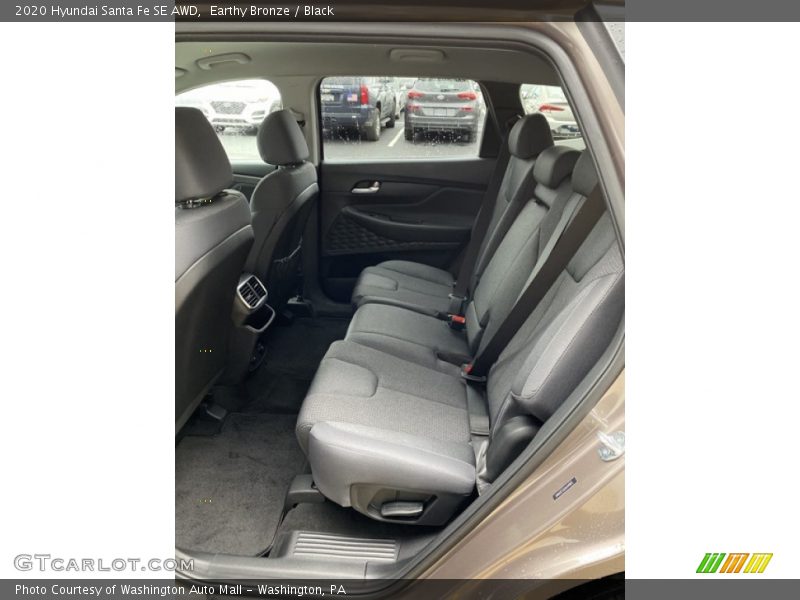 Rear Seat of 2020 Santa Fe SE AWD