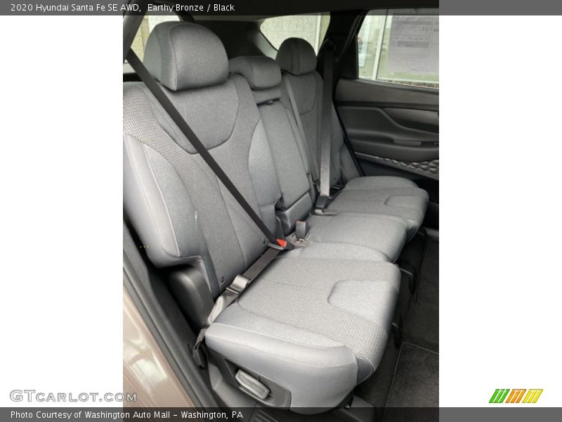 Rear Seat of 2020 Santa Fe SE AWD