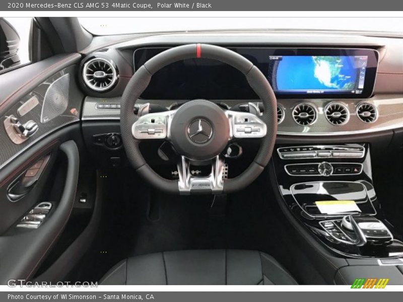 Polar White / Black 2020 Mercedes-Benz CLS AMG 53 4Matic Coupe