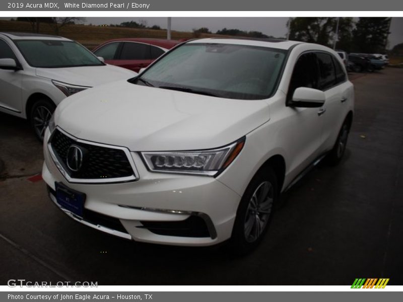 White Diamond Pearl / Ebony 2019 Acura MDX