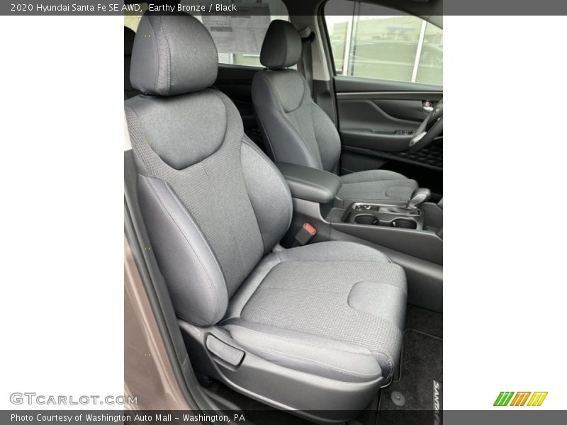 Front Seat of 2020 Santa Fe SE AWD
