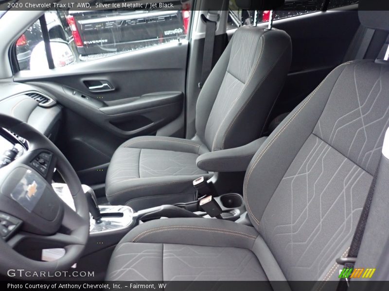 Silver Ice Metallic / Jet Black 2020 Chevrolet Trax LT AWD