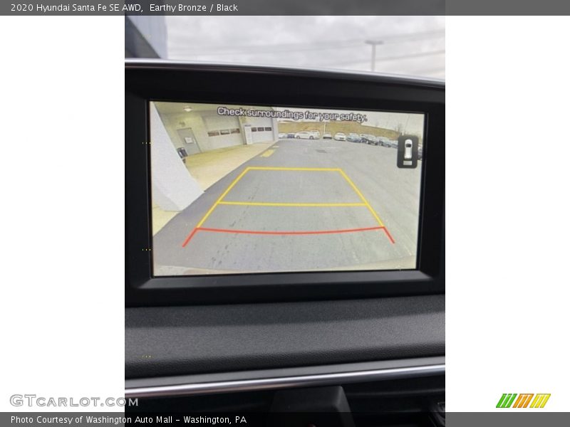 Earthy Bronze / Black 2020 Hyundai Santa Fe SE AWD