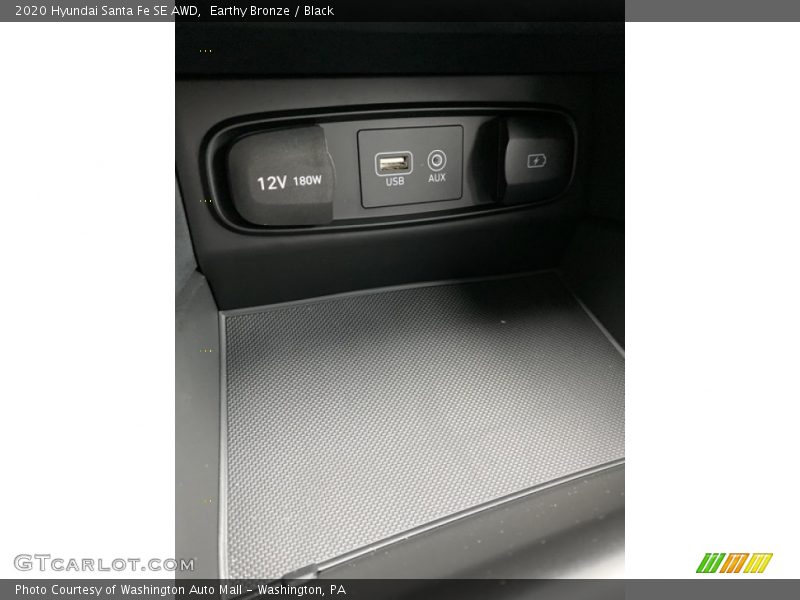 Earthy Bronze / Black 2020 Hyundai Santa Fe SE AWD
