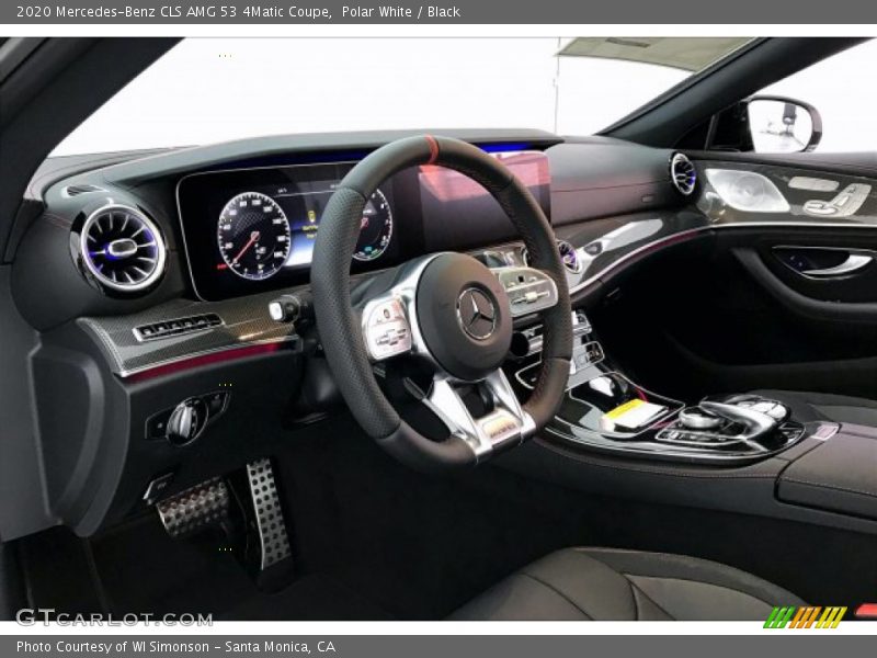 Polar White / Black 2020 Mercedes-Benz CLS AMG 53 4Matic Coupe
