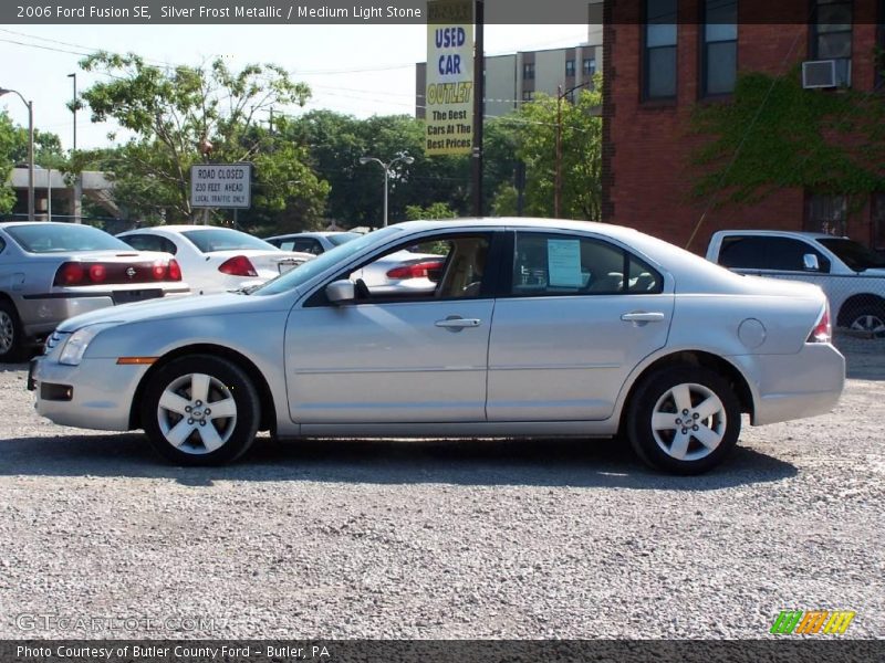 Silver Frost Metallic / Medium Light Stone 2006 Ford Fusion SE