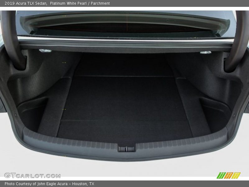 Platinum White Pearl / Parchment 2019 Acura TLX Sedan