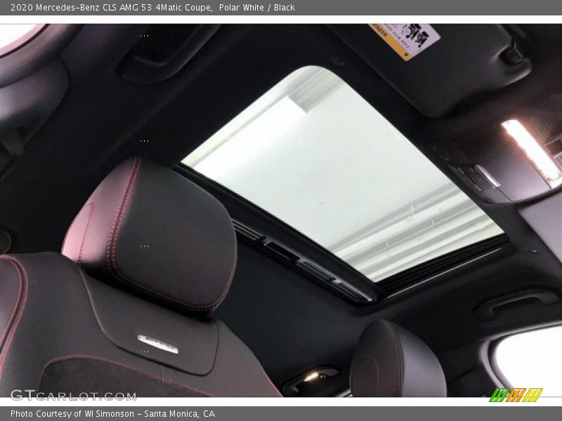Polar White / Black 2020 Mercedes-Benz CLS AMG 53 4Matic Coupe