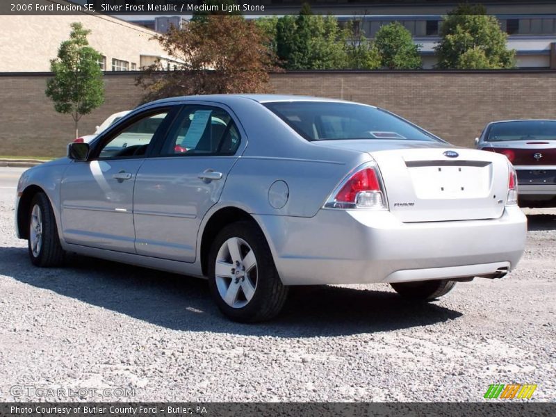 Silver Frost Metallic / Medium Light Stone 2006 Ford Fusion SE