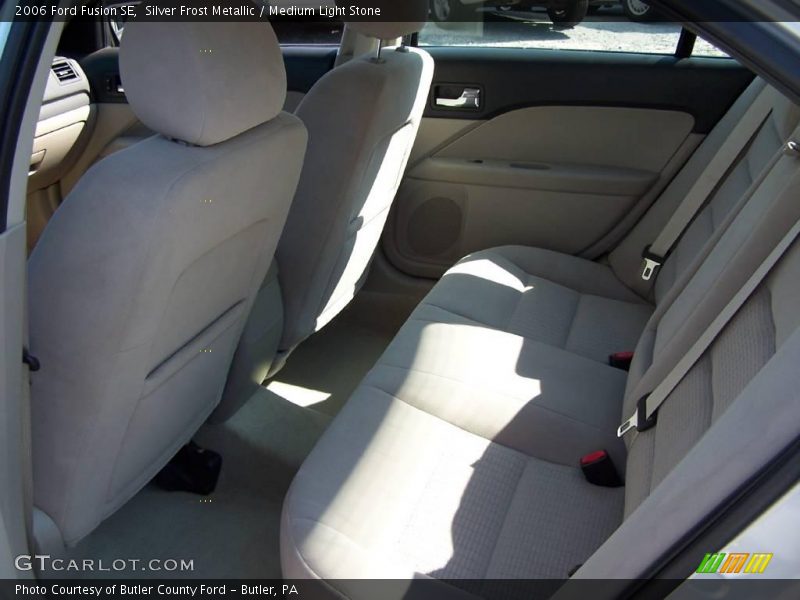 Silver Frost Metallic / Medium Light Stone 2006 Ford Fusion SE