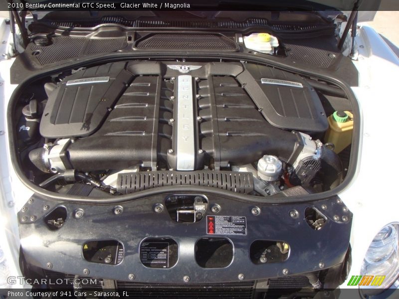  2010 Continental GTC Speed Engine - 6.0 Liter Twin-Turbocharged DOHC 48-Valve VVT W12