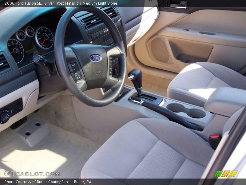 Silver Frost Metallic / Medium Light Stone 2006 Ford Fusion SE