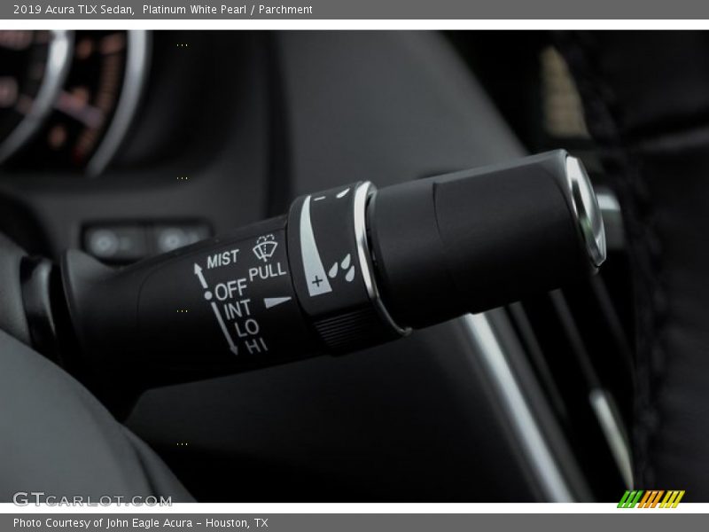 Platinum White Pearl / Parchment 2019 Acura TLX Sedan